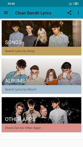 Clean Bandit Lyrics screenshot 2