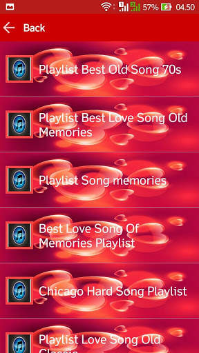 PlayList Love Song screenshot 3