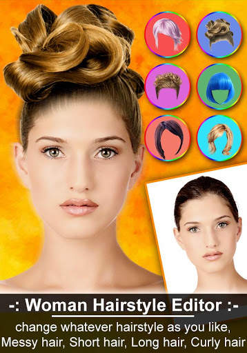 Women Hairstyles - Girl Hair Style Photo Editor screenshot 1