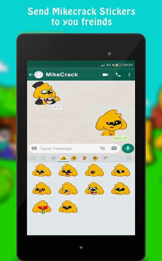 MikeCrack Stickers For WhatsApp screenshot 8