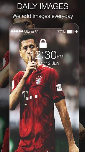 Football 4k Screen Lock screenshot 3