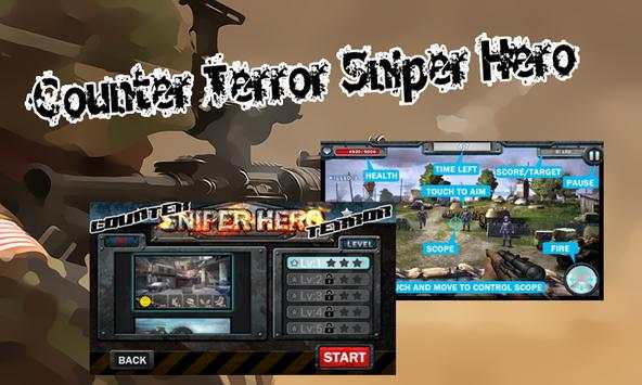 Counter Terror Sniper Hero screenshot 1