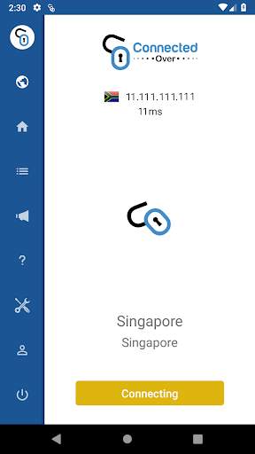 Connected Over - Free VPN screenshot 7
