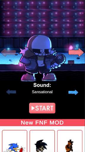 FNF SANS Mod Test screenshot 1