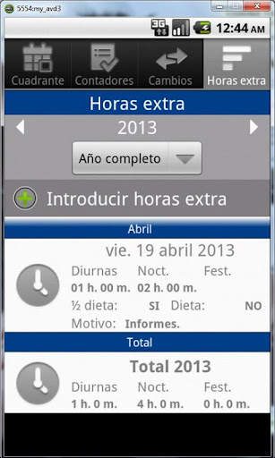 CuadraTurnos Lite screenshot 6