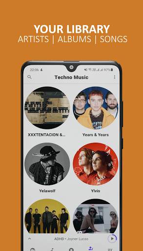 Techno Music Player screenshot 4