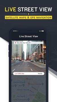 Live Street View, GPS Navigation & Satellite Maps 5 تصوير الشاشة