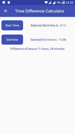 Date and Time calculator screenshot 3