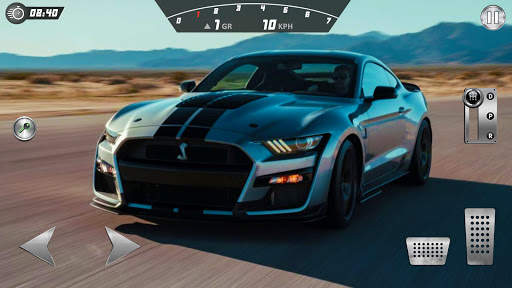 Mustang GT 500: Crazy City Drift, Drive and Stunts screenshot 7