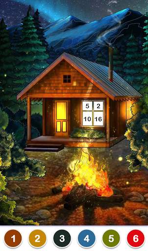 Paint Games: Paint By Number & Color By Number screenshot 3