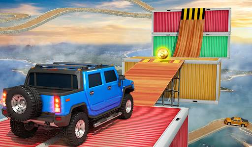 Offroad Jeep Prado Driving - Car Stunt screenshot 12