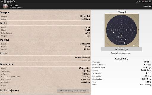 reloaders assistant screenshot 2