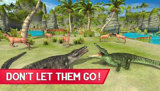 Hungry Crocodile 2 Shark Games screenshot 2
