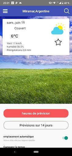 Prévisions météo direct screenshot 1