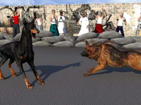 Angry Dog Fighting Hero: Wild Street Dogs Attack screenshot 5