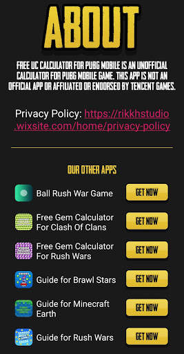 Free UC and BP Royal Pass Calc info 2020 screenshot 3