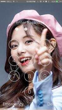 Tzuyu Twice Kpop Lock Screen HD Wallpaper screenshot 1