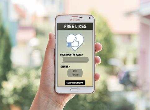 Likes for Facebook Prank screenshot 6