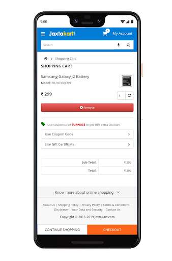 Jaxtakart: Online Shopping App screenshot 7