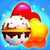 Sweet Candy Cat Puzzle Game logo