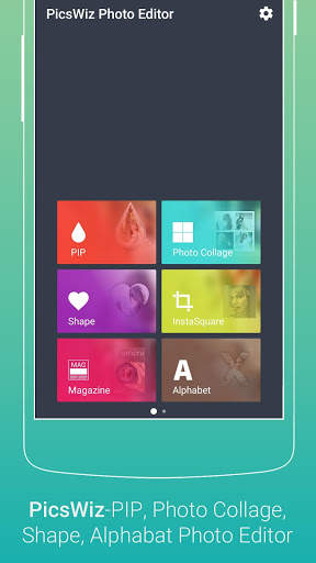 PicsWiz Picks Art Photo Editor PIP Collage Maker 8 تصوير الشاشة