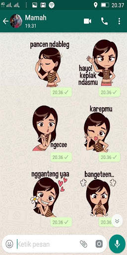 Stiker WA Jowo WAstickerapps screenshot 4