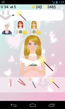 wedding dress up game screenshot 1