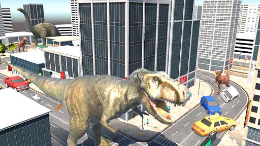 Dinosaur Simulator - City destroy screenshot 4