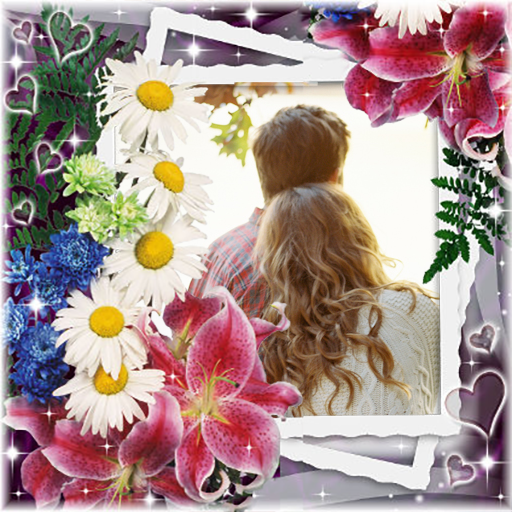 Beautiful Flowers Photo Frames icon