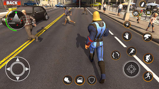 Gangster Target Superhero Game screenshot 4
