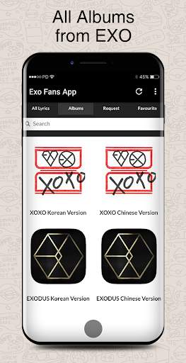 Exo Songs Lyrics & Wallpapers screenshot 8