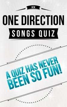 1 Direction - Songs Quiz screenshot 1