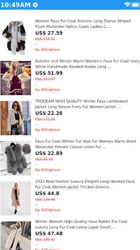Women's Fur & Faux Fur: Shop Fashionable Clothing screenshot 3