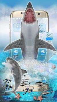 3D Roar Angry Shark Launcher screenshot 1
