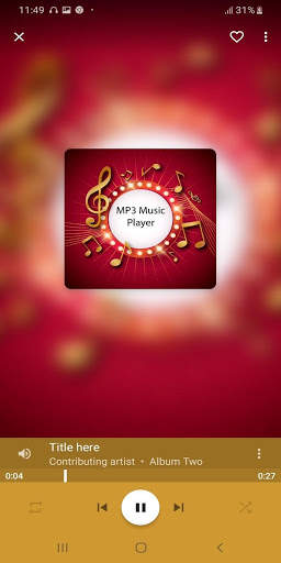 Mp3 Music Player Free screenshot 2