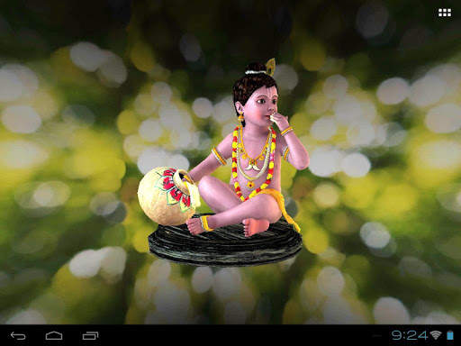3D Little Krishna Live Wallpaper screenshot 20