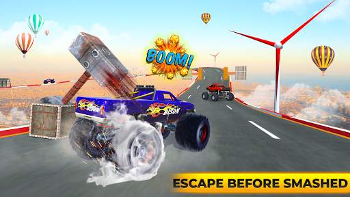 Monster Truck Stunt Drive: Fun Truck Driving Game screenshot 2