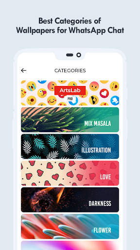 Wallpapers for WhatsApp Chat screenshot 1