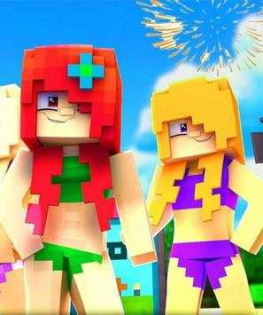Swimsuit Girls Skins for Minecraft screenshot 2