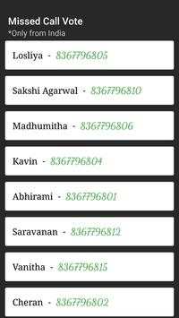 BB Vote App screenshot 1