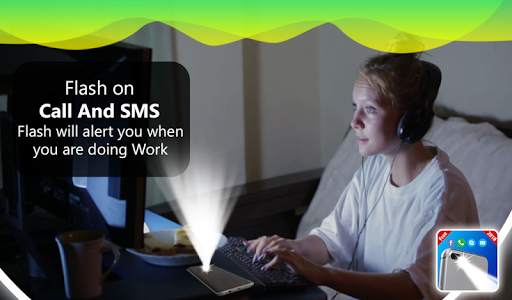 Flash on call and sms screenshot 1