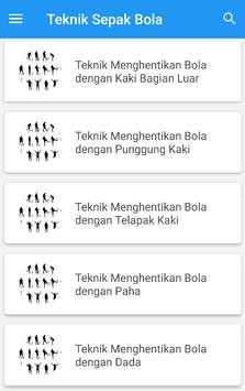 Teknik Dasar Permainan Sepak Bola screenshot 7