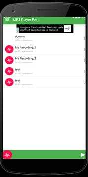 MP3 Player Pro screenshot 1