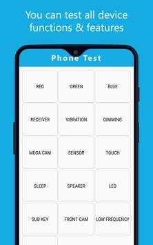 Phone Tester - Hardware Test & Device Information скриншот 3
