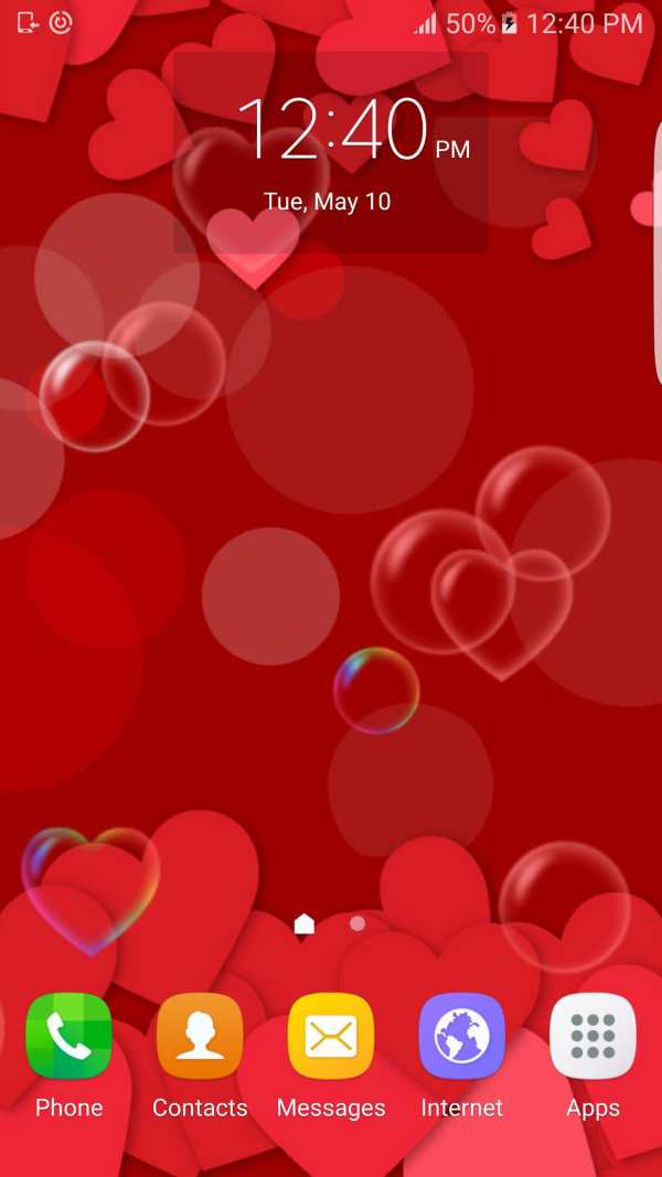 Messenger Love Live Wallpaper screenshot 1