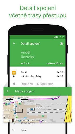 Jízdní řády screenshot 4