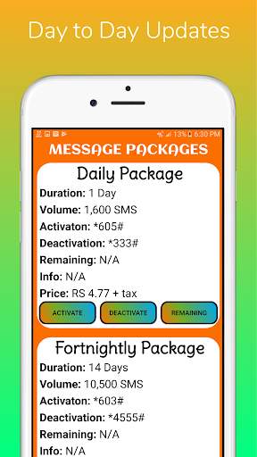 My Ufone Packages: Call, SMS & Internet 2020 screenshot 8