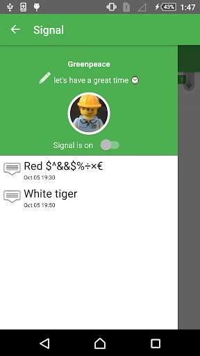 Signal Offline Messenger screenshot 7