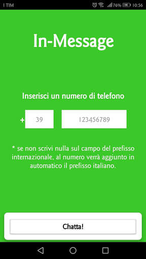 No Save in Contact - InMessage screenshot 2