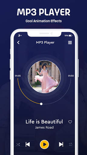 Mp3 player - Music player, Equalizer, Bass Booster screenshot 3